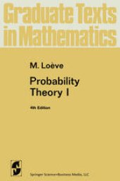 book Probability Theory I