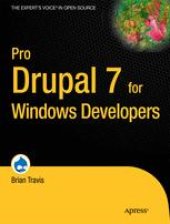 book Pro Drupal 7 for Windows Developers