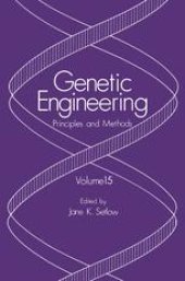 book Genetic Engineering: Principles and Methods