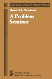 book A Problem Seminar