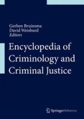 book Encyclopedia of Criminology and Criminal Justice