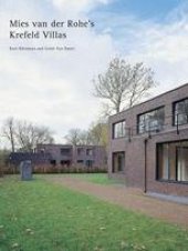 book Mies van der Rohe The Krefeld Villas