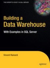 book Building a Data Warehouse: With Examples in SQL Server