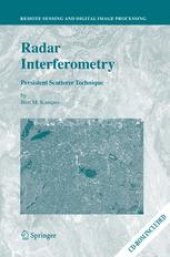 book Radar interferometry: Persistent Scatterer Technique