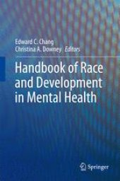 book Handbook of Race and Development in Mental Health