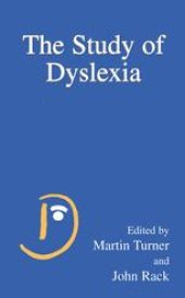 book The Study of Dyslexia