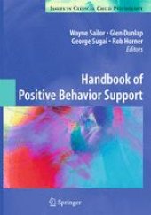 book Handbook of Positive Behavior Support