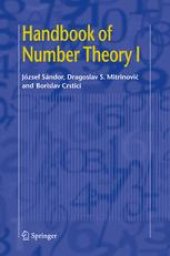 book Handbook of Number Theory I