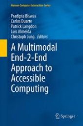 book A Multimodal End-2-End Approach to Accessible Computing