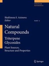 book Natural Compounds: Triterpene Glycosides. Part 1 and Part 2