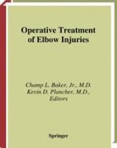 book Operative Treatment of Elbow Injuries