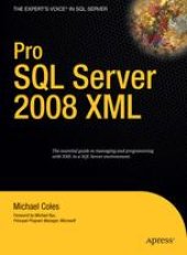 book Pro SQL Server 2008 XML