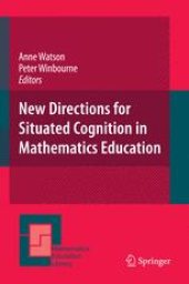 book New Directions for Situated Cognition in Mathematics Education