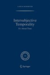 book Intersubjective Temporality: It’s About Time