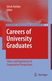 book Careers of University Graduates: Views and Experiences in Comparative Perspectives