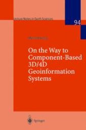 book On the Way to Component-Based 3D/4D Geoinformation Systems