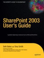 book SharePoint 2003 User’s Guide