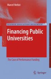 book Financing Public Universities: The Case of Performance Funding