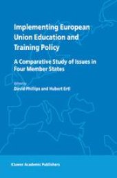 book Implementing European Union Education and Training Policy: A Comparative Study of Issues in Four Member States