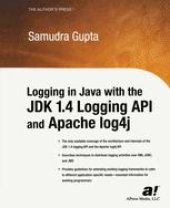 book Logging in Java with the JDK 1.4 Logging API and Apache log4j