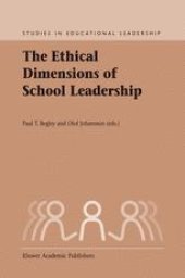 book The Ethical Dimensions of School Leadership