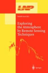 book Exploring the Atmosphere by Remote Sensing Techniques