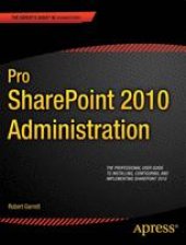book Pro SharePoint 2010 Administration