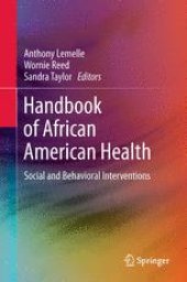 book Handbook of African American Health: Social and Behavioral Interventions