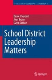 book School District Leadership Matters