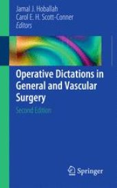 book Operative Dictations in General and Vascular Surgery