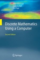 book Discrete Mathematics Using a Computer