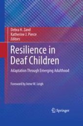 book Resilience in Deaf Children: Adaptation Through Emerging Adulthood