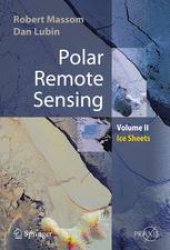 book Polar Remote Sensing: Volume II: Ice Sheets