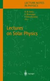 book Lectures on Solar Physics