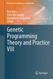 book Genetic Programming Theory and Practice VIII