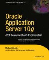 book Oracle Application Server 10g: J2EE Deployment and Administration