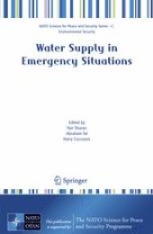 book Water Supply in Emergency Situations