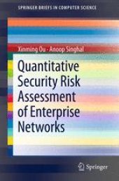 book Quantitative Security Risk Assessment of Enterprise Networks