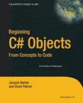 book Beginning C# Objects: From Concepts to Code