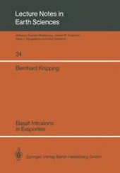 book Basalt Intrusions in Evaporites