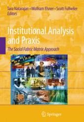 book Institutional Analysis and Praxis: The Social Fabric Matrix Approach