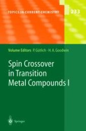 book Spin Crossover in Transition Metal Compounds I