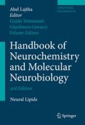 book Handbook of Neurochemistry and Molecular Neurobiology: Neural Lipids