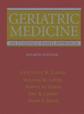 book Geriatric Medicine: An Evidence-Based Approach