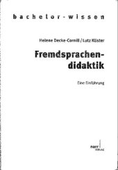 book Fremdsprachendidaktik. Eine Einführung.