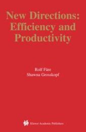 book New Directions:Efficiency and Productivity