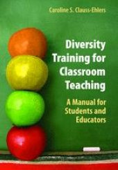 book Diversity Training for Classroom Teaching: A Manual for Students and Educators