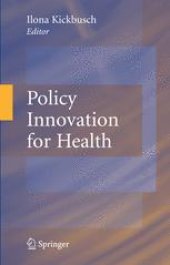 book Policy Innovation for Health