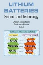 book Lithium Batteries: Science and Technology