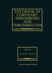 book Textbook of Coronary Thrombosis and Thrombolysis